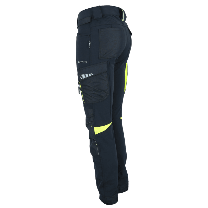 Bismuth Stretch Pant ZP no pocket,Black Beauty