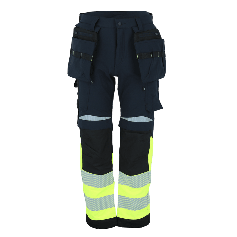 Bismuth Roofpant ZP,Black Beauty / Safety Yellow