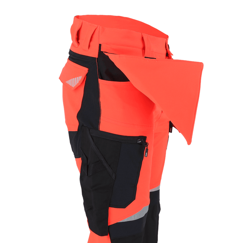 Bismuth Roofpant ZP High Vis,Red Alert / Black Beauty
